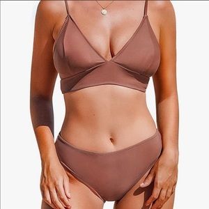 Cupshe bikini mauve/brown